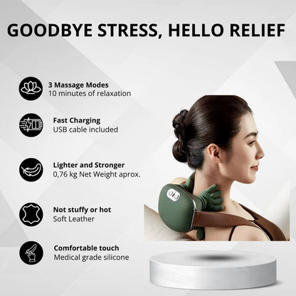 Portable Neck and Back Relaxing Massager